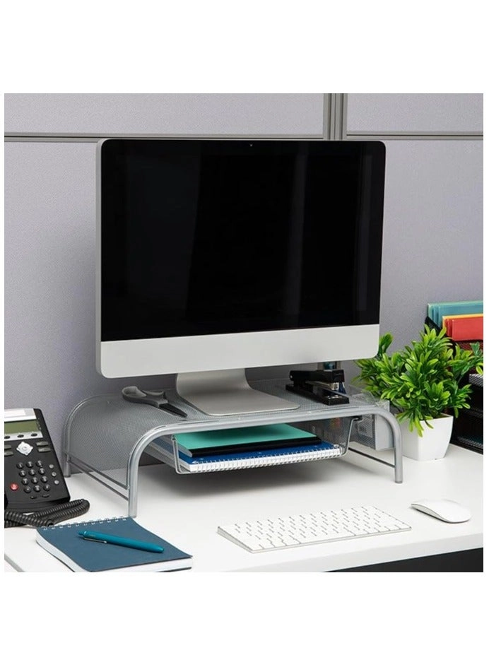 Metal Mesh Monitor Stand