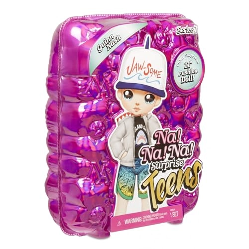 Quinn Nash Teen Boy Fashion Doll - Soft 11"" Shark Inspired