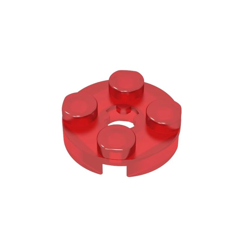GDS-609 Plate Round 2x2 with Axle Hole Type 1 - 50pcs