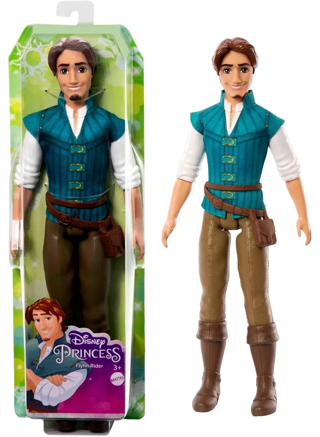Disney Flynn Rider Fashion Doll - signature outfit poseable molded hair