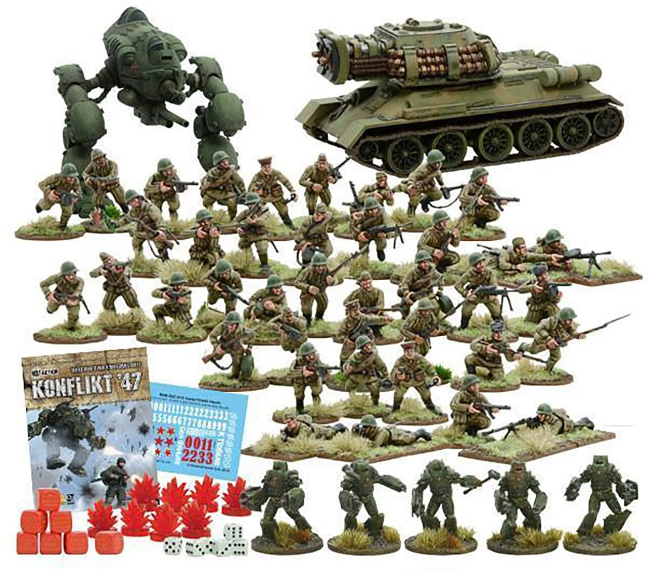 WARLORD GAMES Konflikt'47: Soviet Starter Set