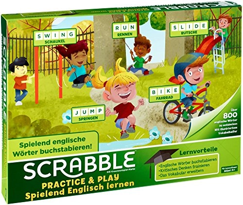 Scrabble Practice and Play – Learn English, - 5+ 1 pieces
