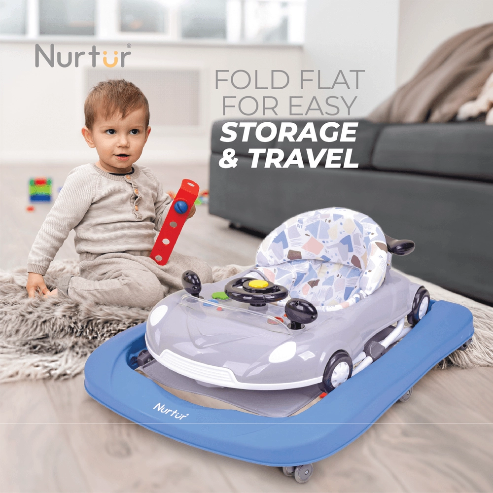 4-In-1 Baby Multi Walker - Music Function EN 71 Certified