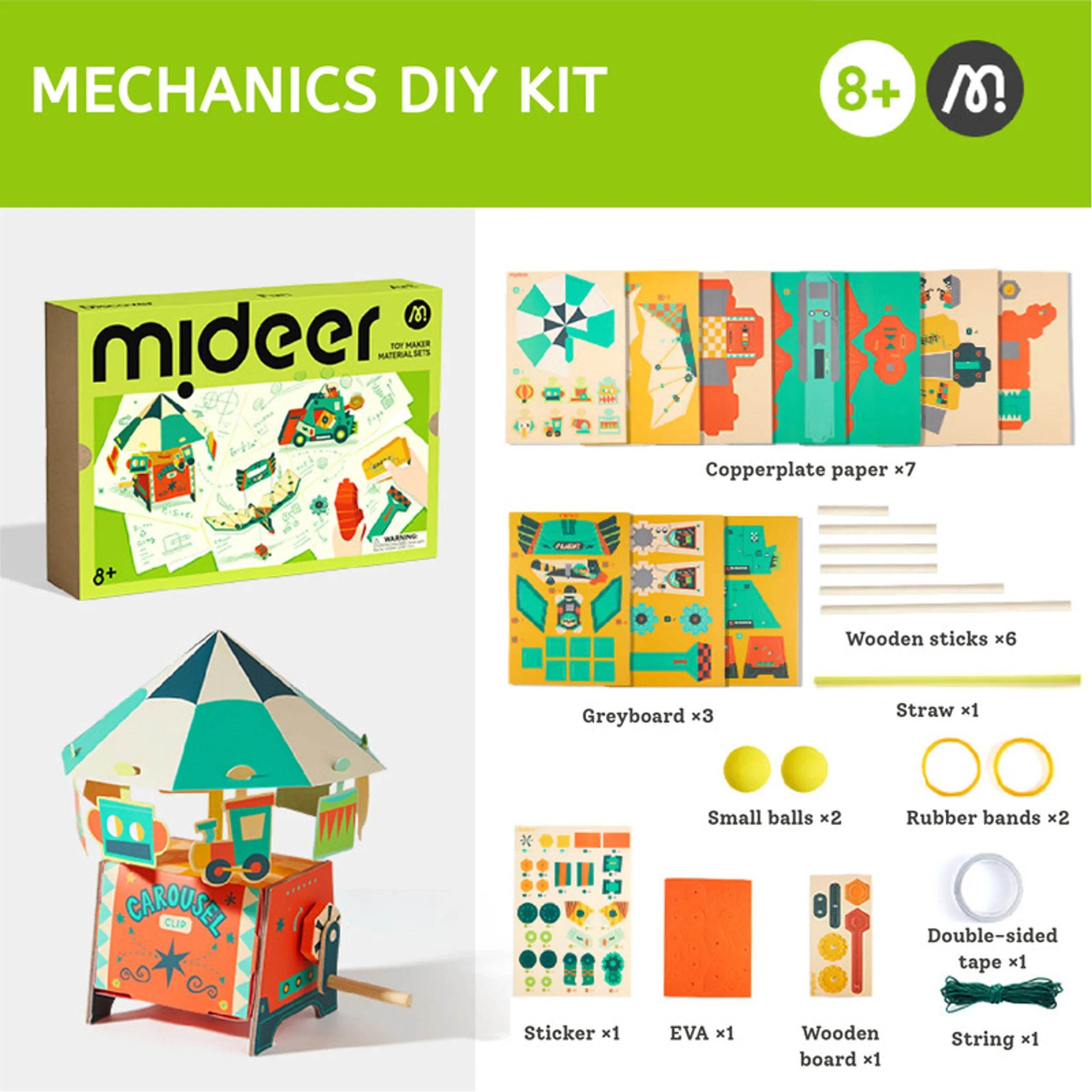 DIY Toy Maker Material Craft Set Mechanics - 8+ years