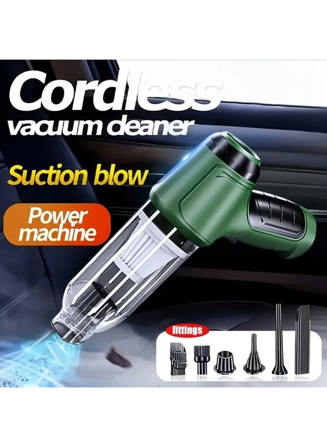 4-in-1 Wireless Handheld Vacuum Cleaner - 2000mAh