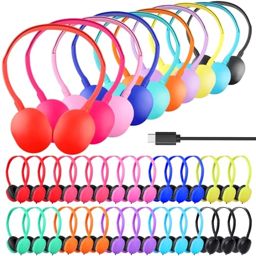USB C Headphones Wired Headphone Pack