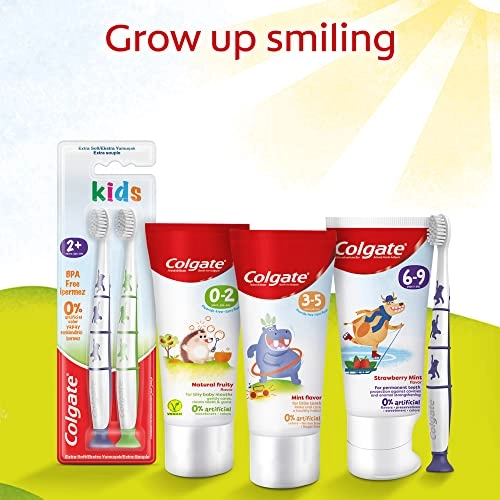 Kids Toothbrush - Extra Soft 2-Piece Pack