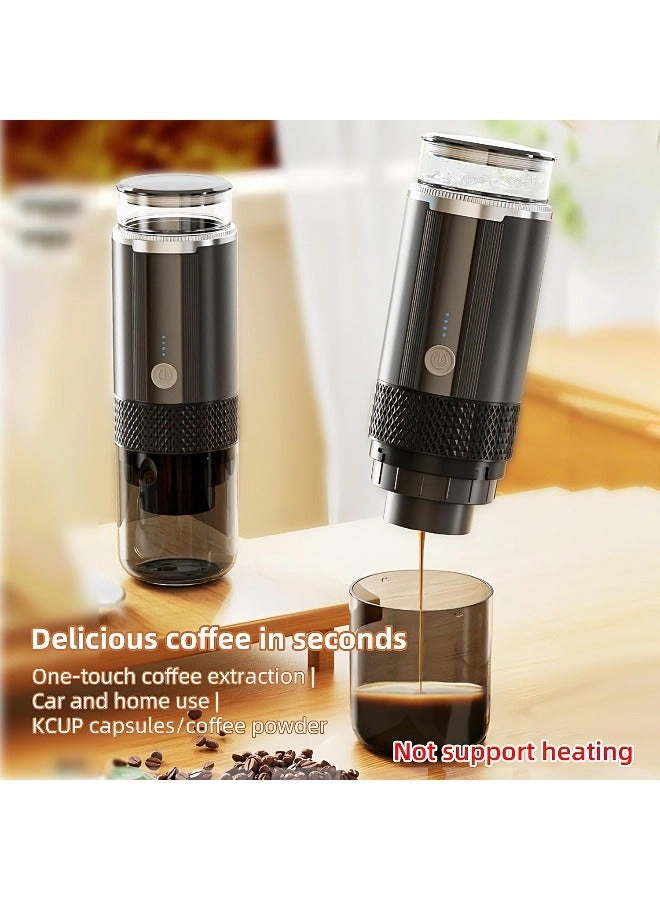 Portable Electric Espresso - Cordless Rechargeable Handheld