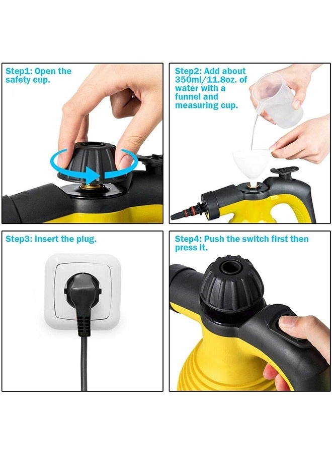 Handheld Steam Cleaner - 3.0bar 350ml