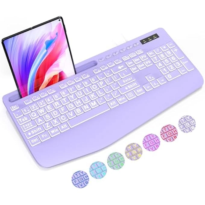 LARGE PRINT BACKLIT KEYBOARD