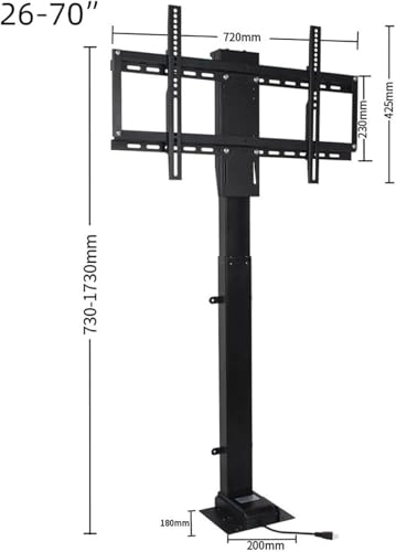 Ceiling TV Mount - 50kg 26-70 inch