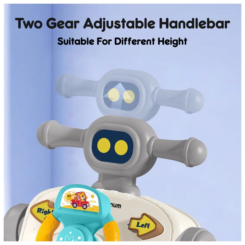 3-in-1 Baby Walker - Musical Keyboard Learning Table Mode