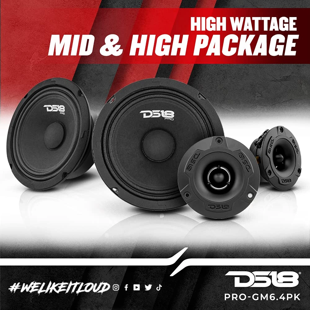 PRO-GM6.4 - 6.5 Inches + PRO-TW120B - 1 Inches