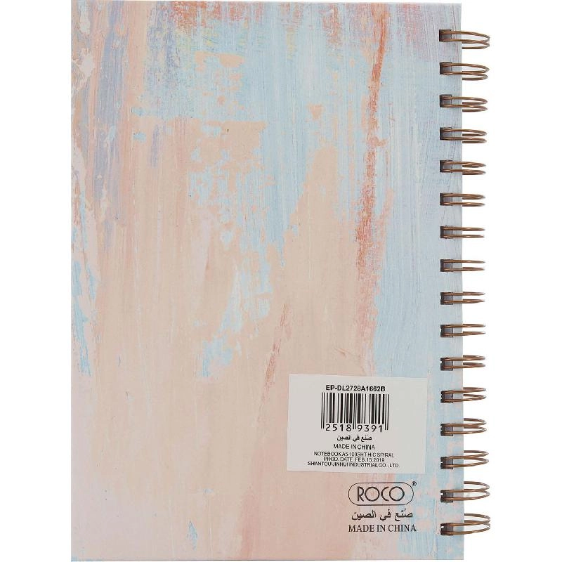 Notebook 19 X 26 cm Spiral - Grid 100 Sheets