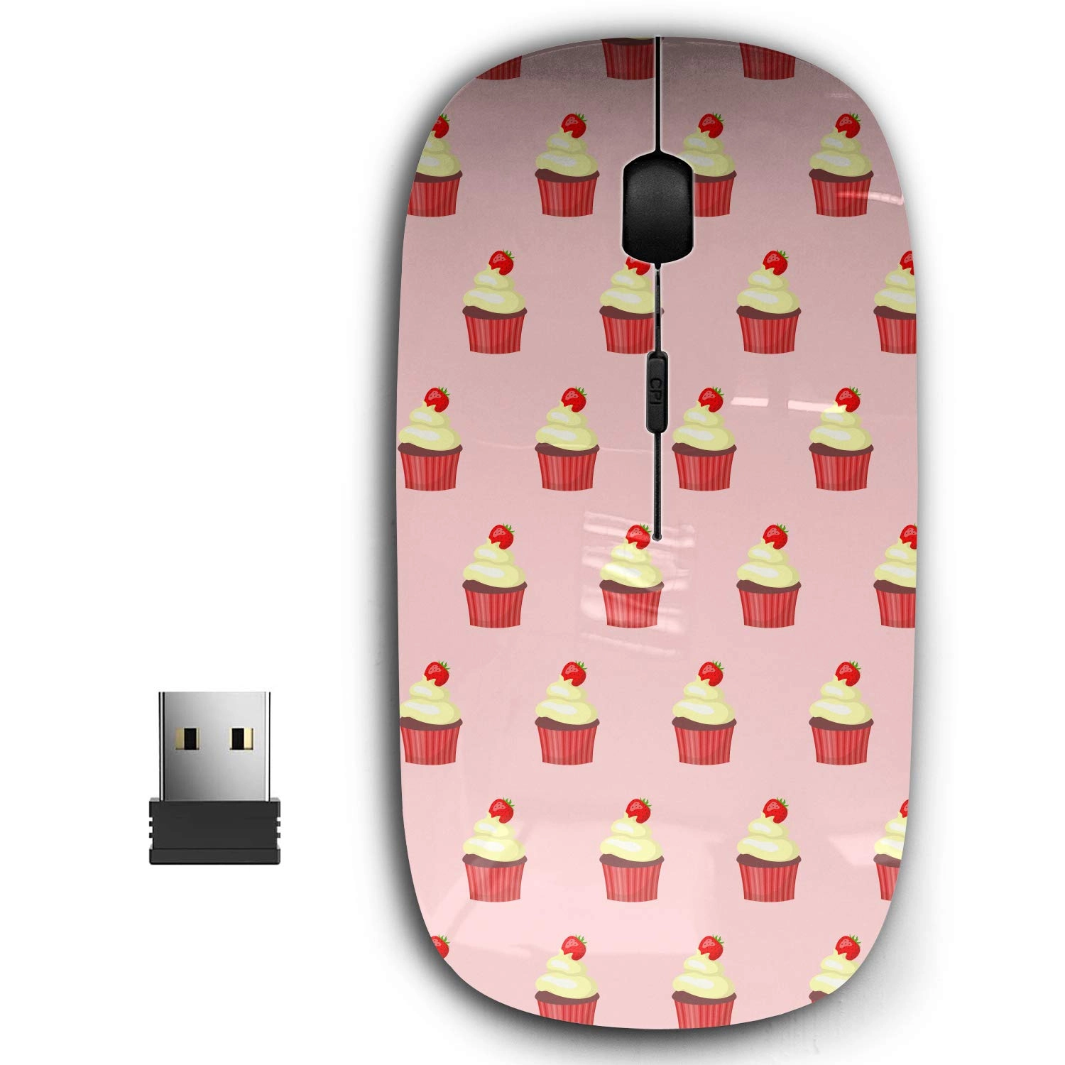 2.4G Ergonomic Portable USB Office Mouse - Wireless