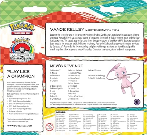 2023 World Championships Deck - Vance Kelley - English 60pcs