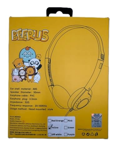 Beerus Colorful Headset - Wired Headphone