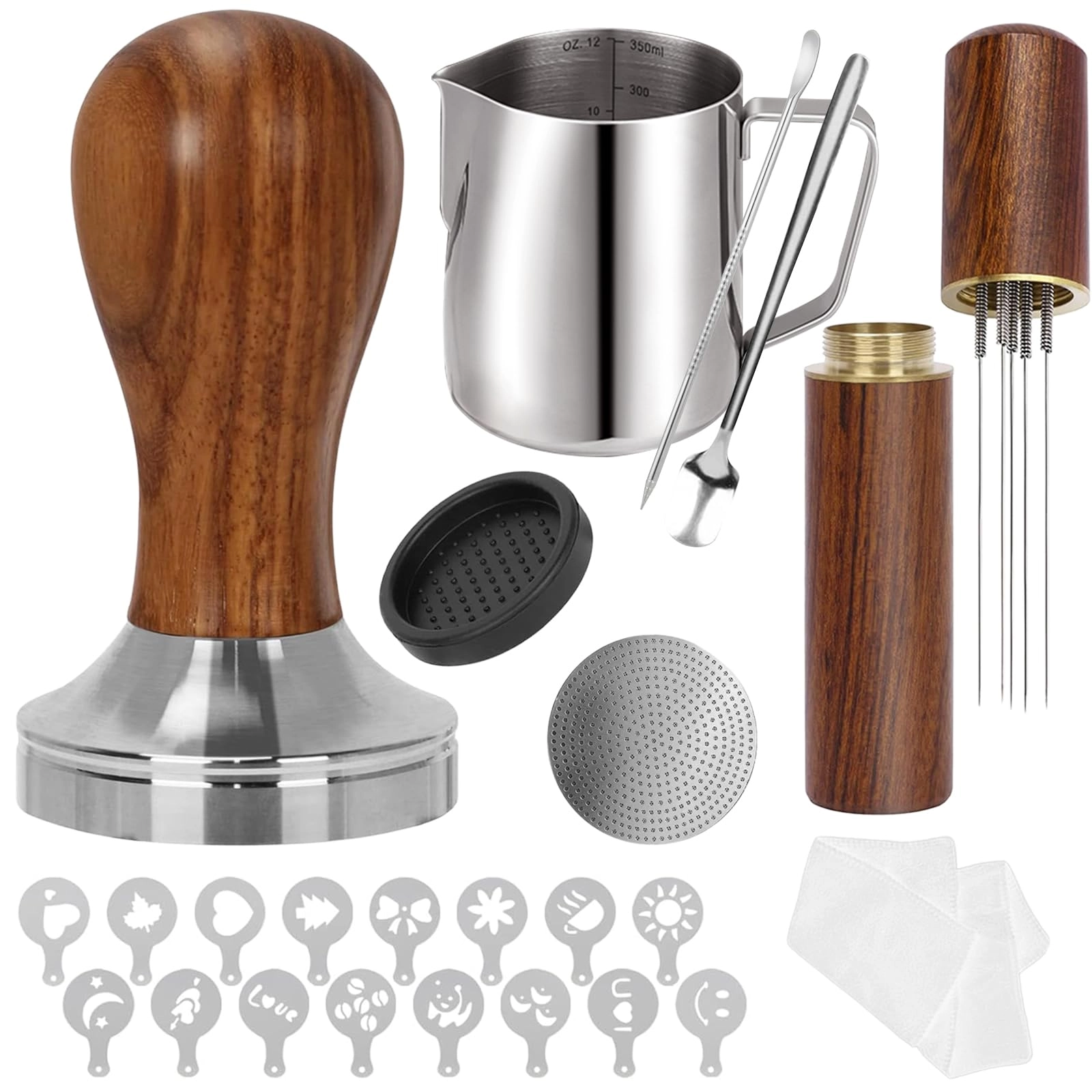 Gmnuiy Coffee Tamper Set - 24PCS 58.5mm