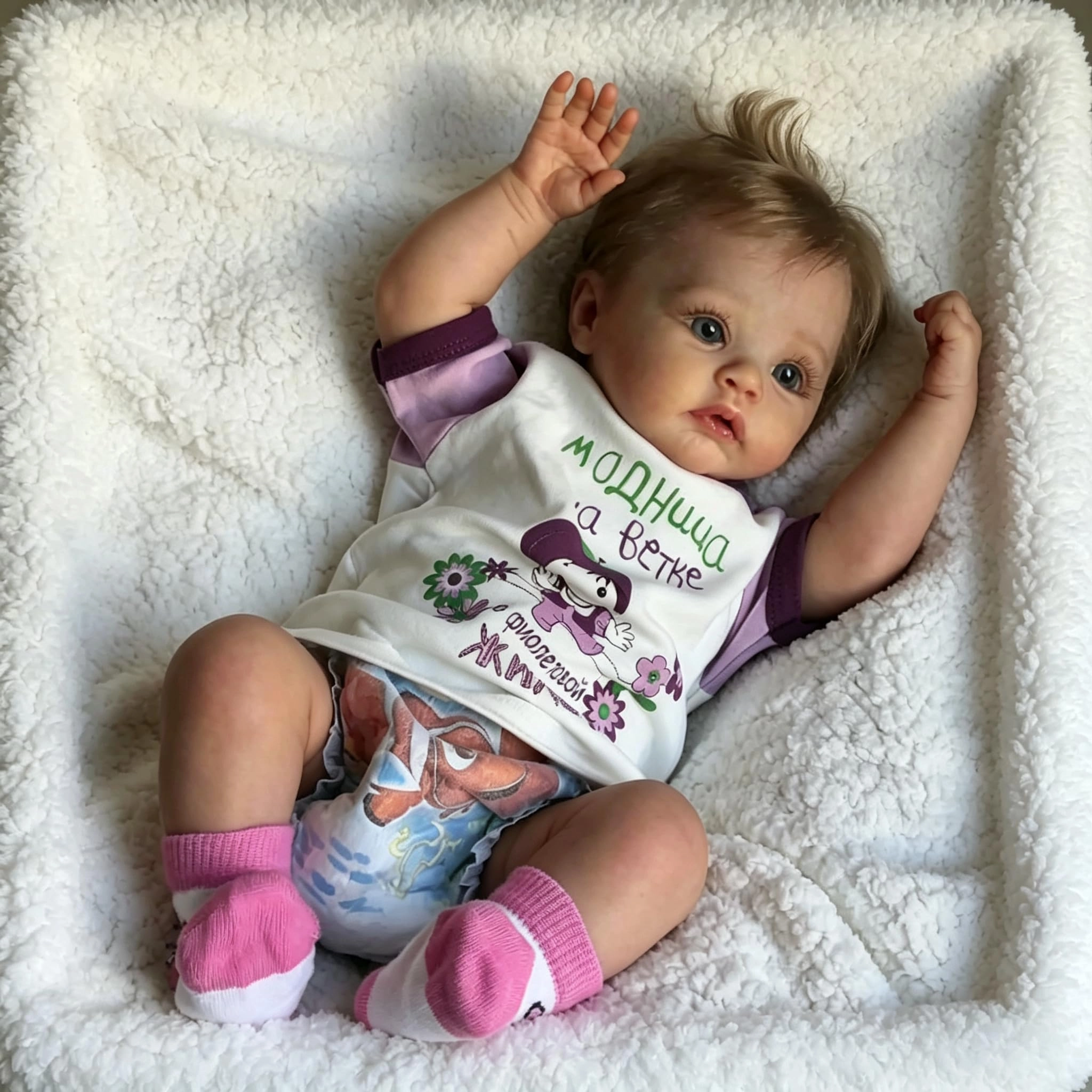 Nanjing Tianzeng Gifts Co.,Ltd Reborn Baby Doll - 18 inch Full body vinyl Girl Ages 3+