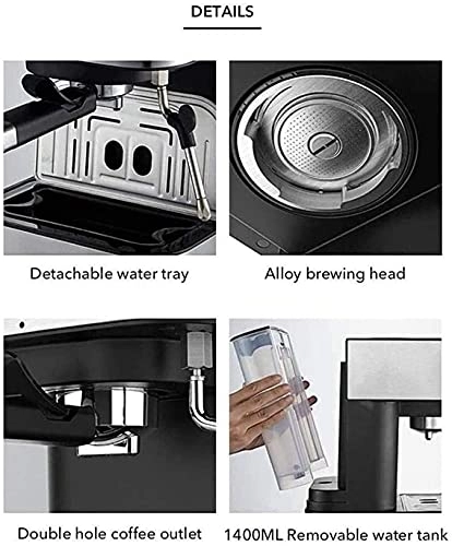 Espresso Machine - 1.4L Semi-Automatic