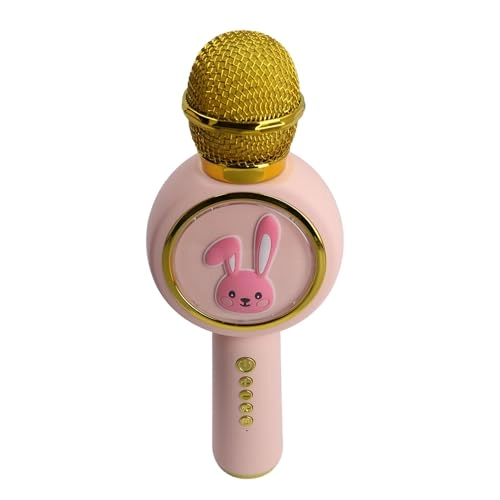 Wireless Bluetooth Microphone - 800mAh Colorful Light