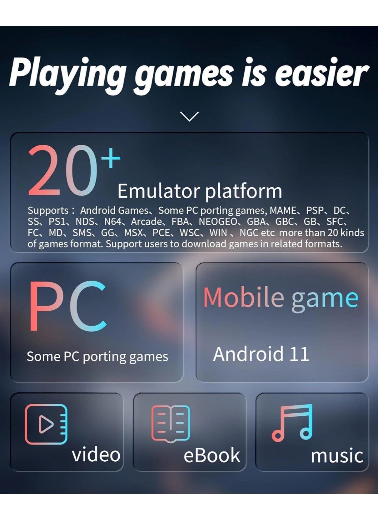 Handheld Game Console - 32GB