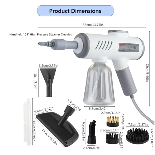Portable Handheld Steam Cleaner - 500ml