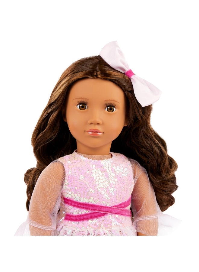 Katia Holiday Fashion Doll - 18-inch Pink Ages 3+