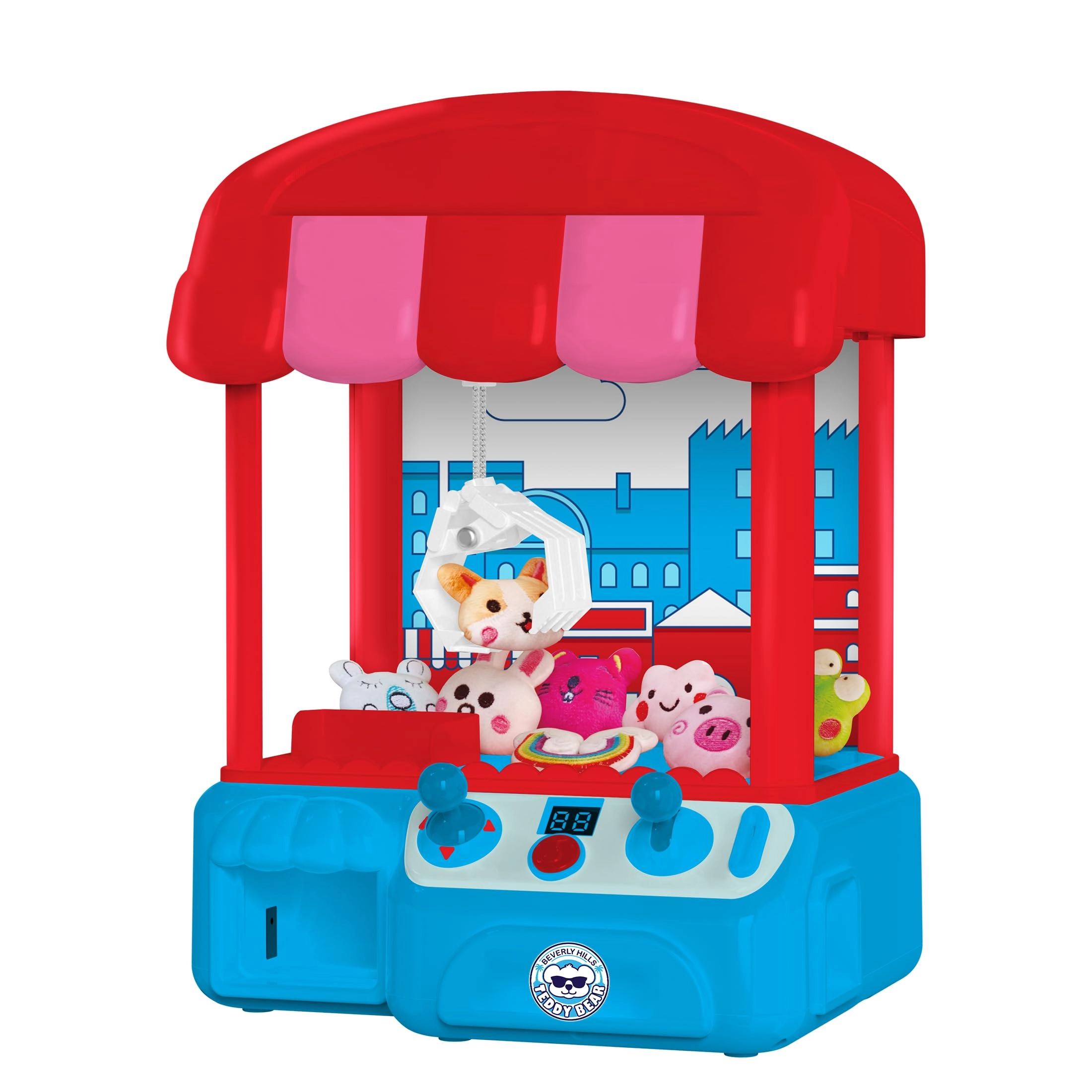 Beverly Hills Teddy Bear Co. Mini Claw Machine - Arcade 3 years+