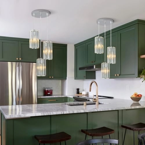 Chandelier - 3-Luces Chrome Crystal