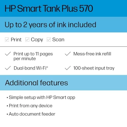 Smart Tank Plus 570 - Thermal Inkjet Color