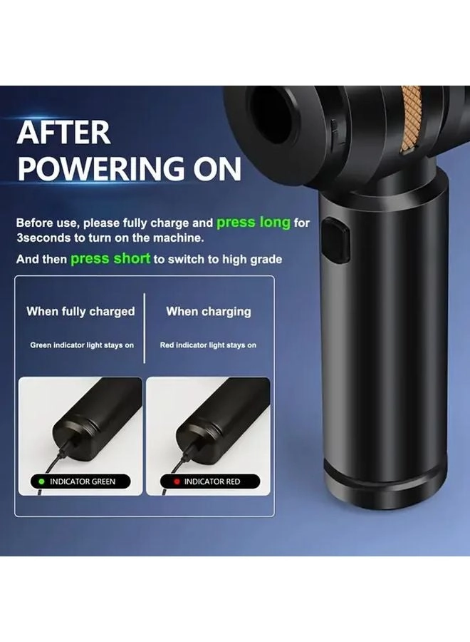 Handheld Vacuum Cleaner And Hair Dryer - 2x2000mAh