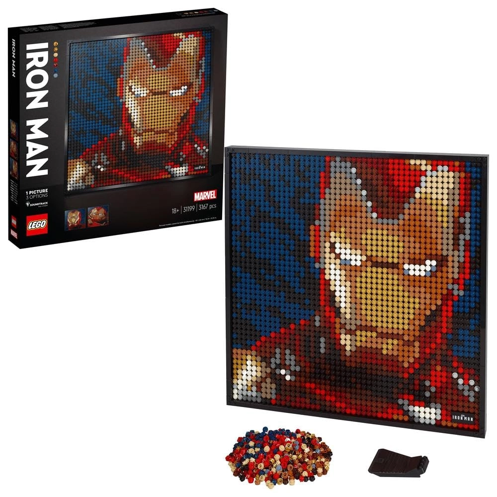 Marvel Studios LEGO Iron Man (31199) - portraits