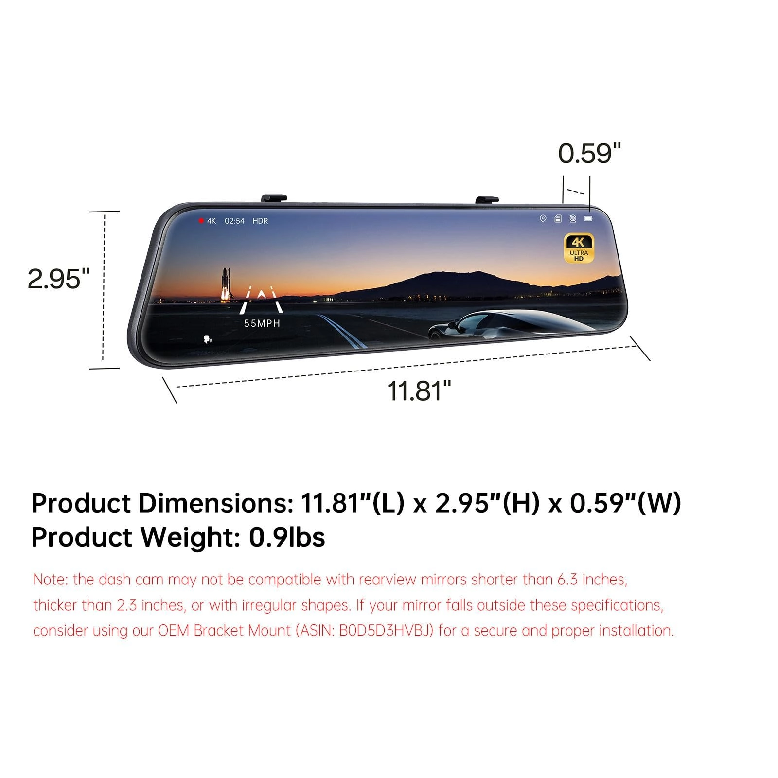 P12 Pro - 170 Degrees 4K