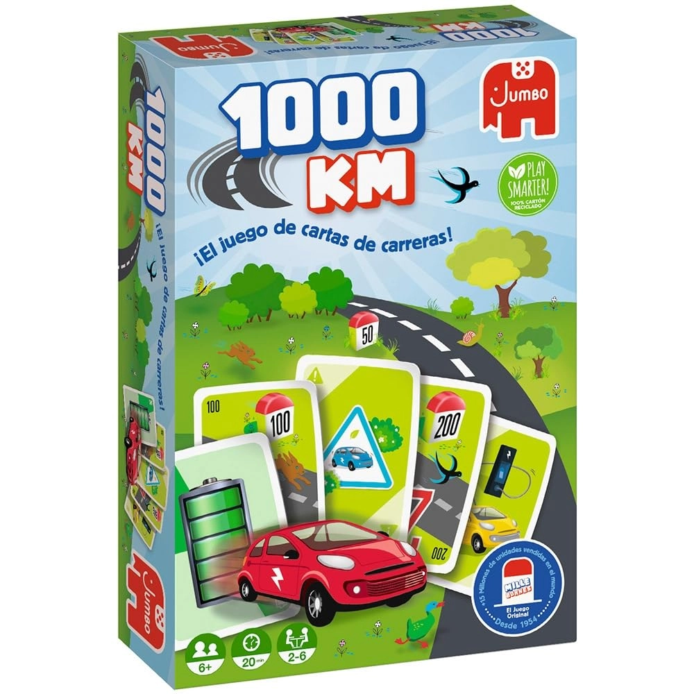 Jumbo 1000 km - Card Game (Spanish)