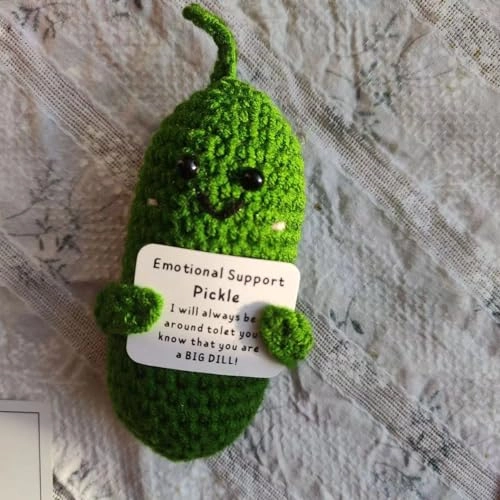 Emotional Support Pickle - Birthday, Christmas, Friendship Day, Some special days, Various decorative occasions
