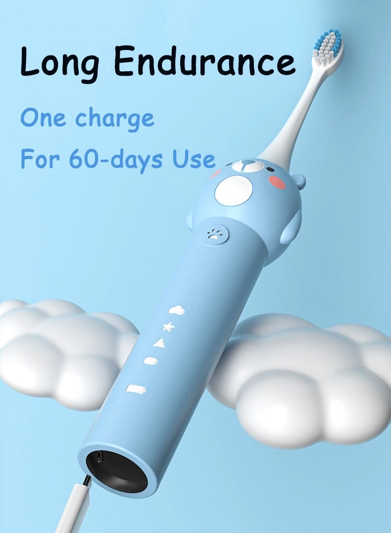 Electric Toothbrush - For Children Vibration Multi-Mode Whitening