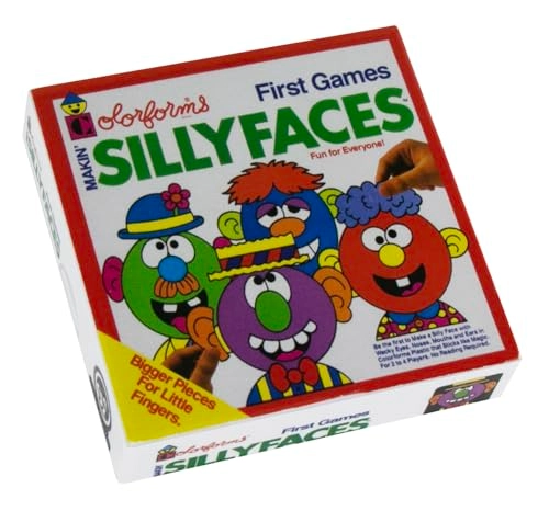 Colorforms Silly Faces - 6+ 10 pieces