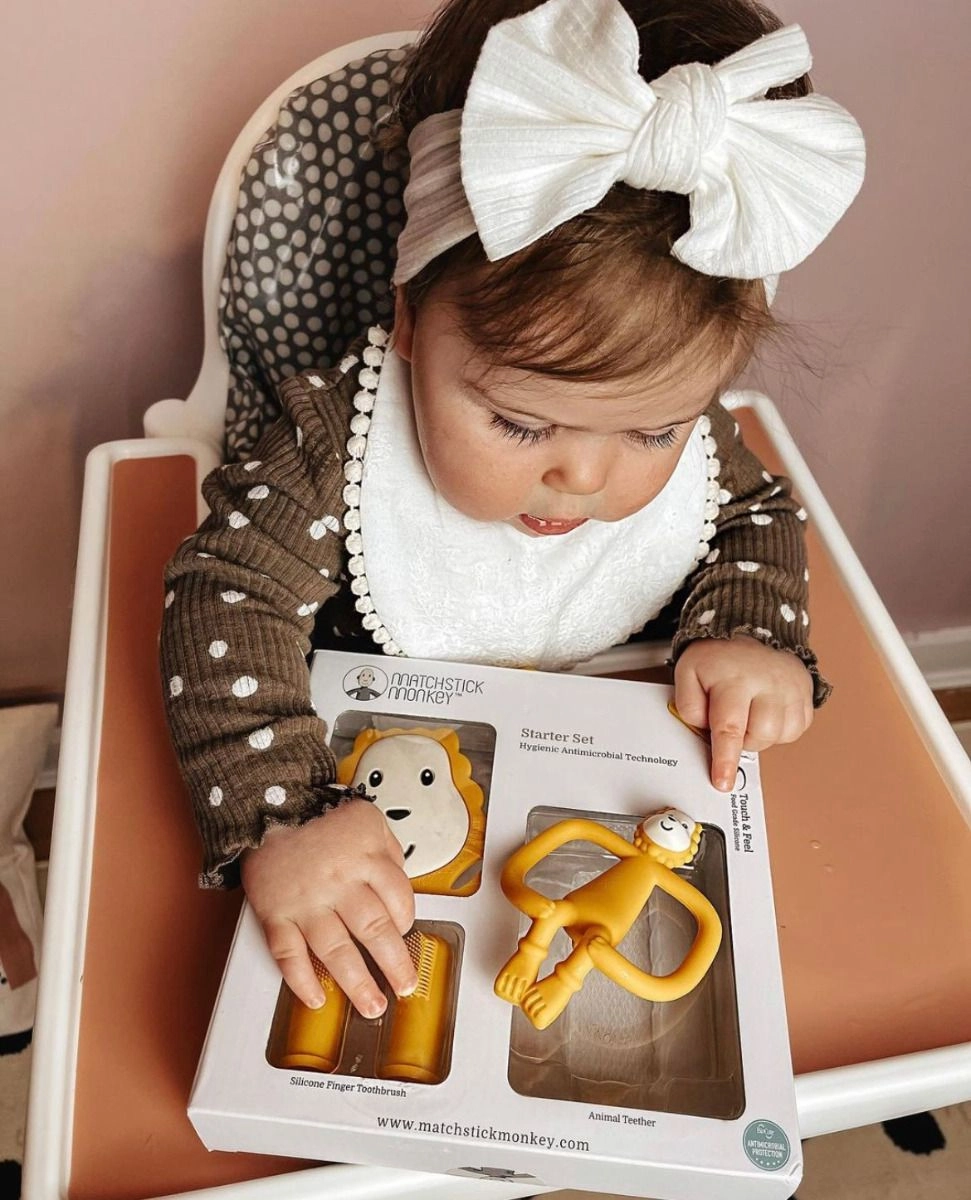 Ludo Lion - Teething Starter Set Yellow