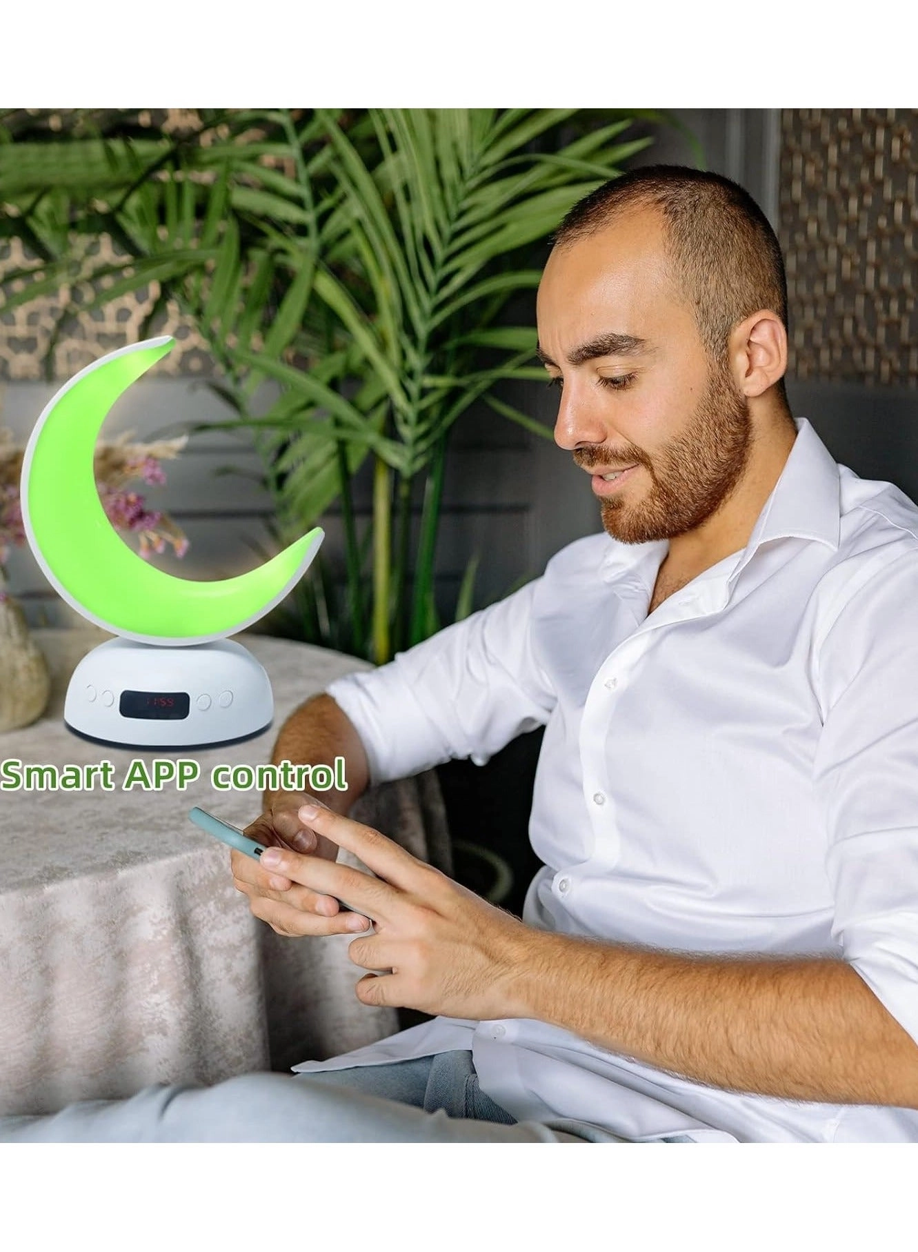 QB303 - Touch Lamp Azan Clock
