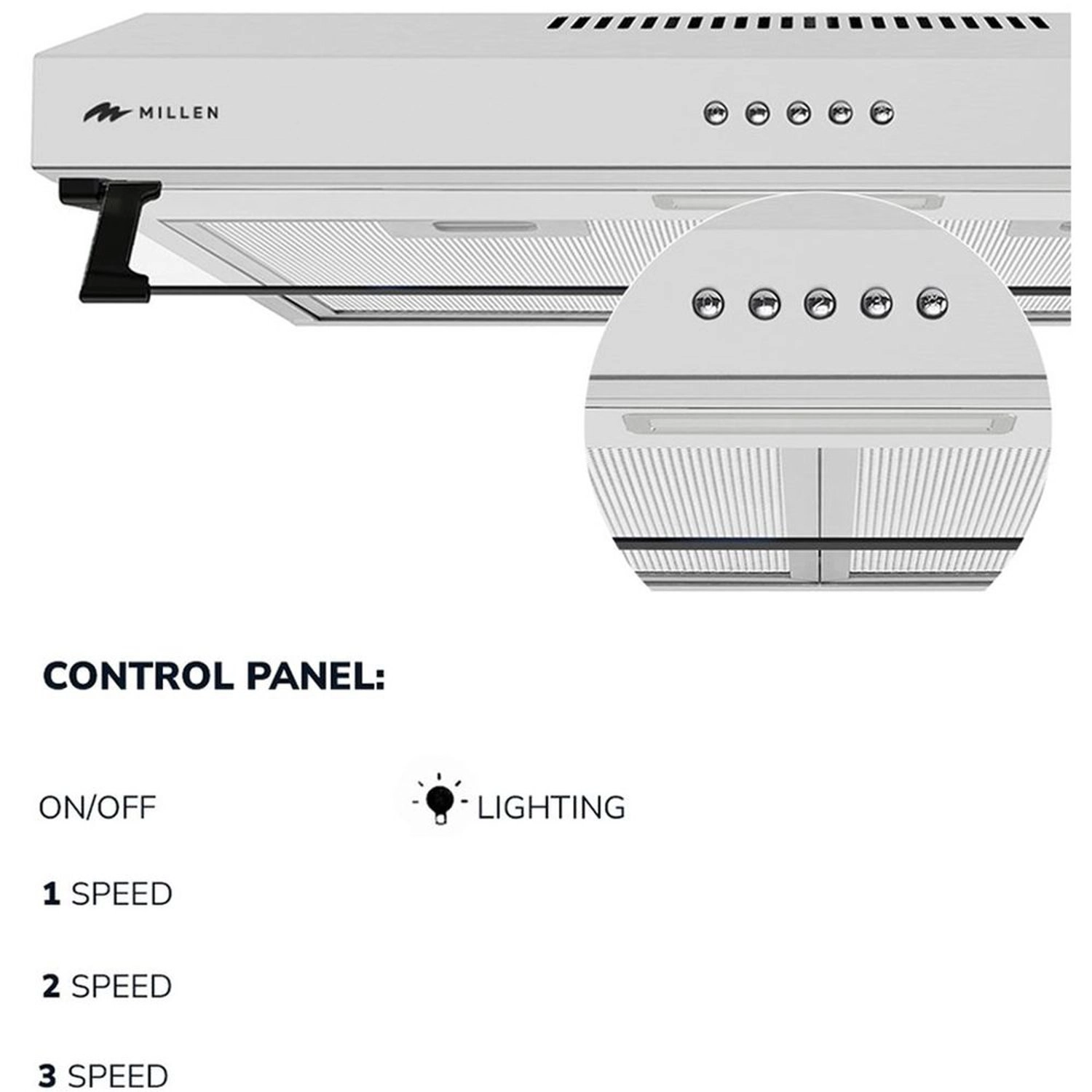 MKH603BL - 205 cubic metre per hour 595 millimeter