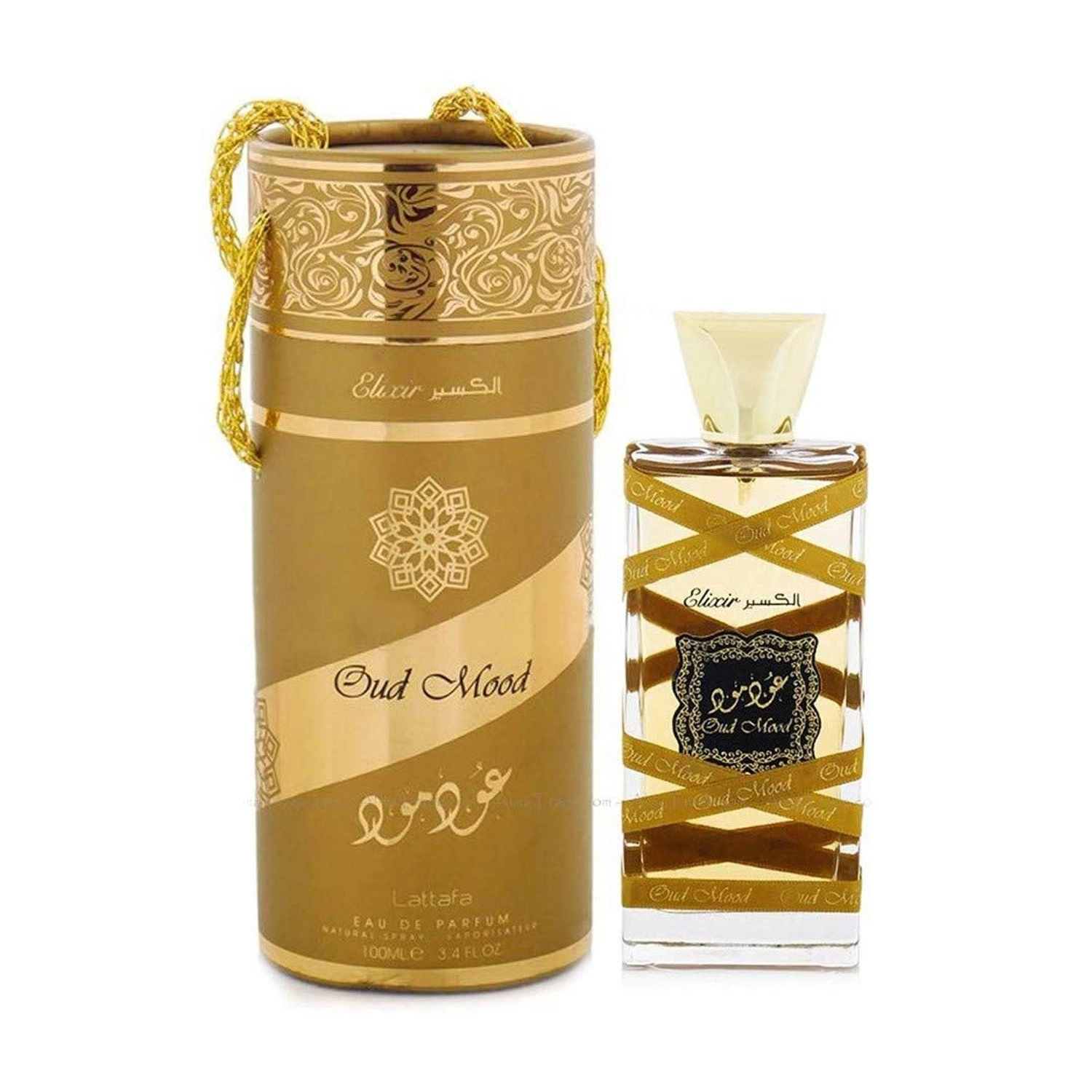 Lattafa oud mood gold elixir Eau de Parfum 100 ml