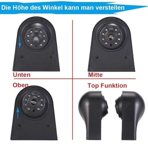 Rear View Camera - Night vision 1280 x 720 pixels