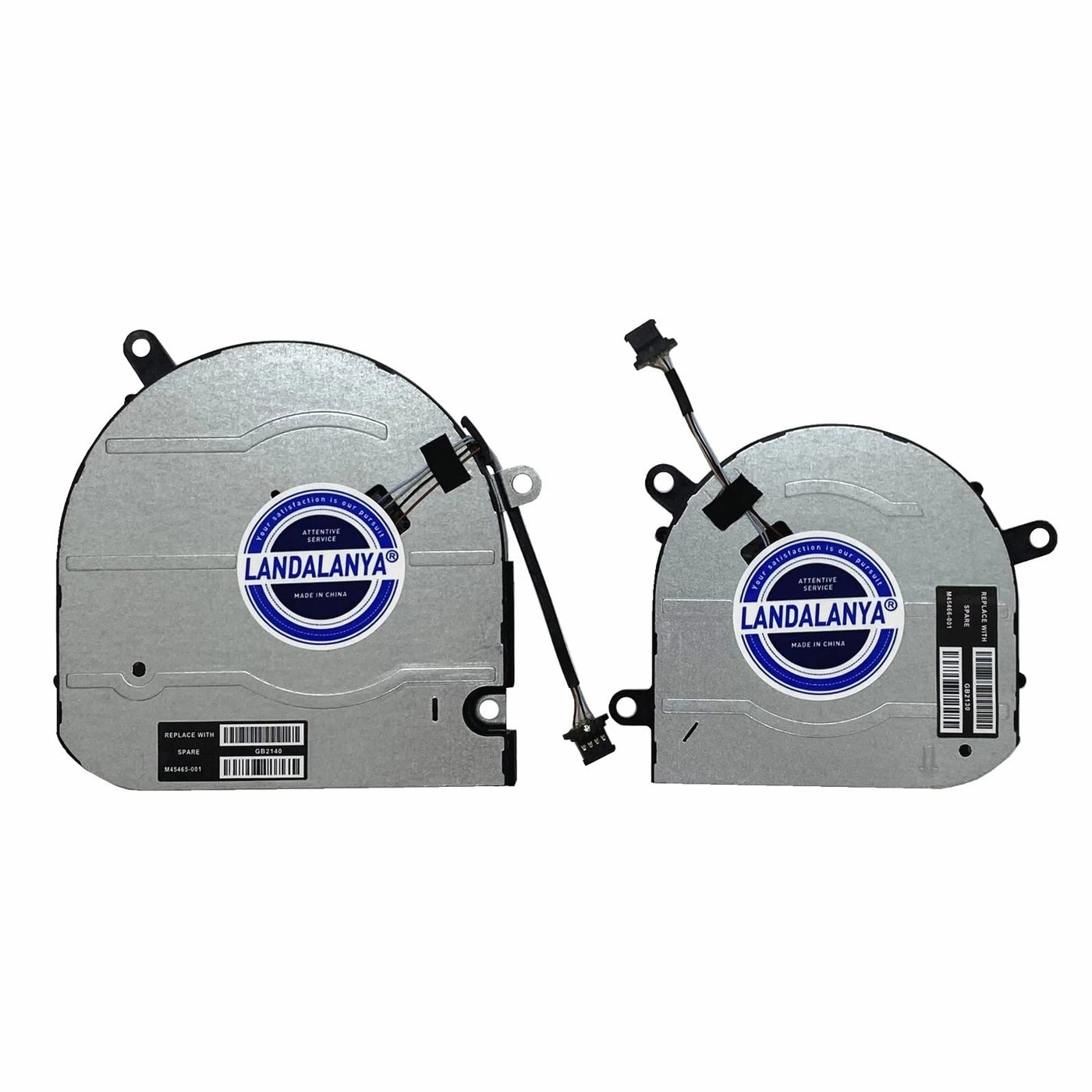 LANDALANYA CPU and GPU Cooling Fan - TPN-W149 TPN-W150 M45465-001 M45466-001 EG50040S1-1C400-S9A EG50040S1-1C410-S9A