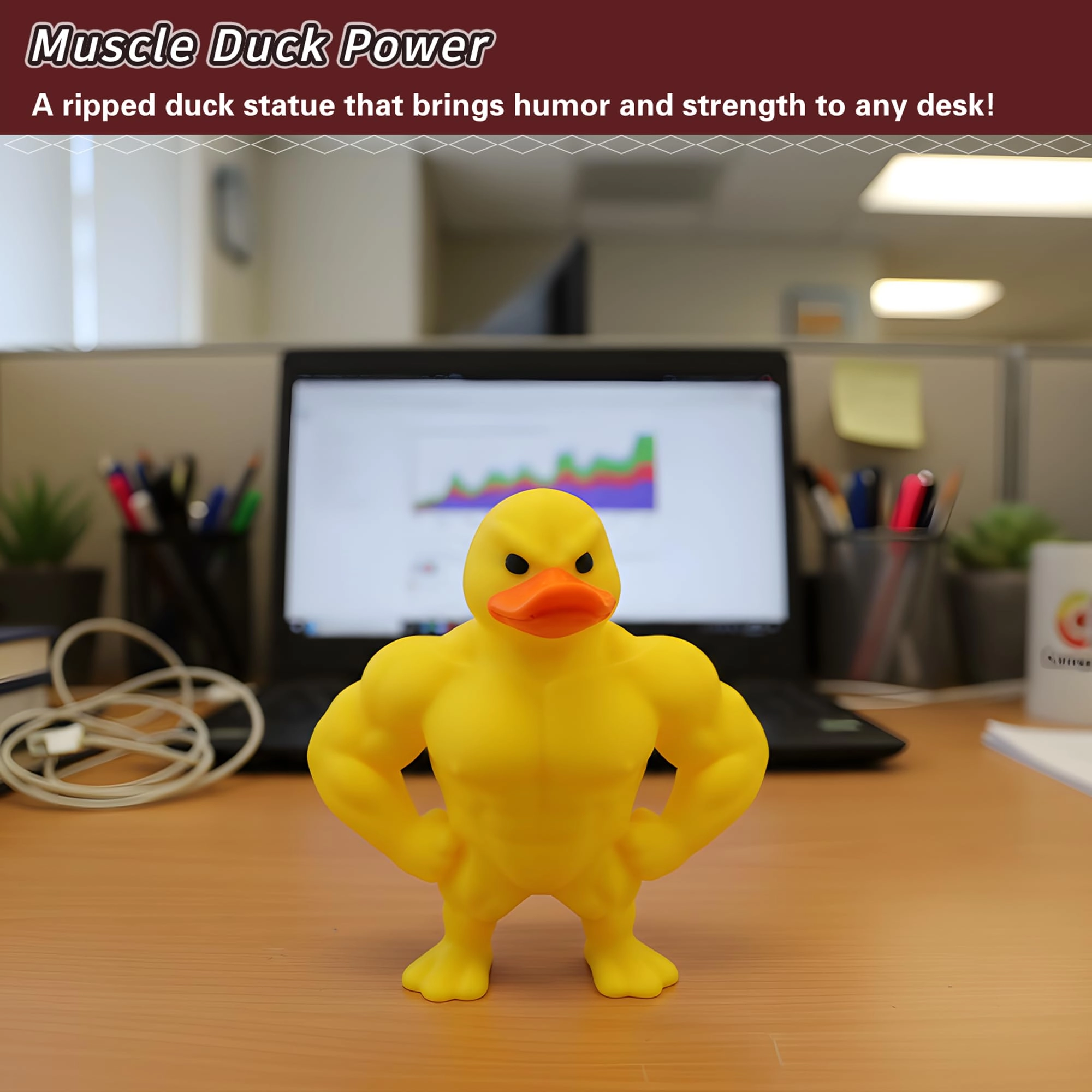 3D Printed Muscle Duck - PLA