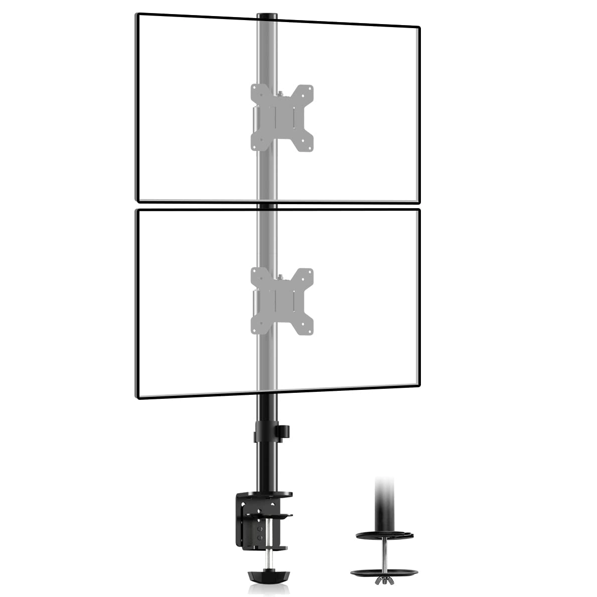 Suptek Dual LED LCD Monitor Stand - 2 32 inch