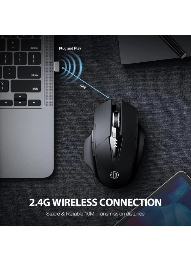 FREEDOM-WOLF X8 Gaming Mechanical Mouse - Wireless