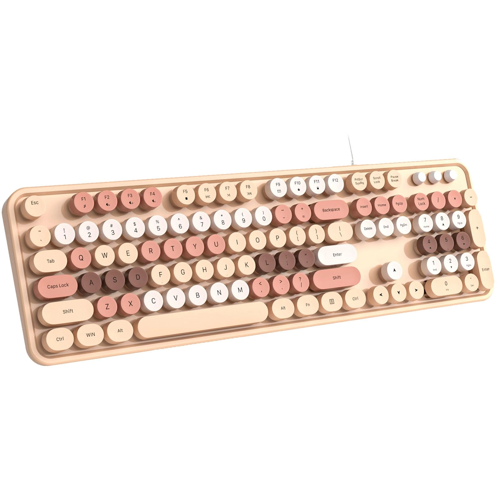 Computer Keyboard - 104 KEYS LAYOUT Wired/Wireless