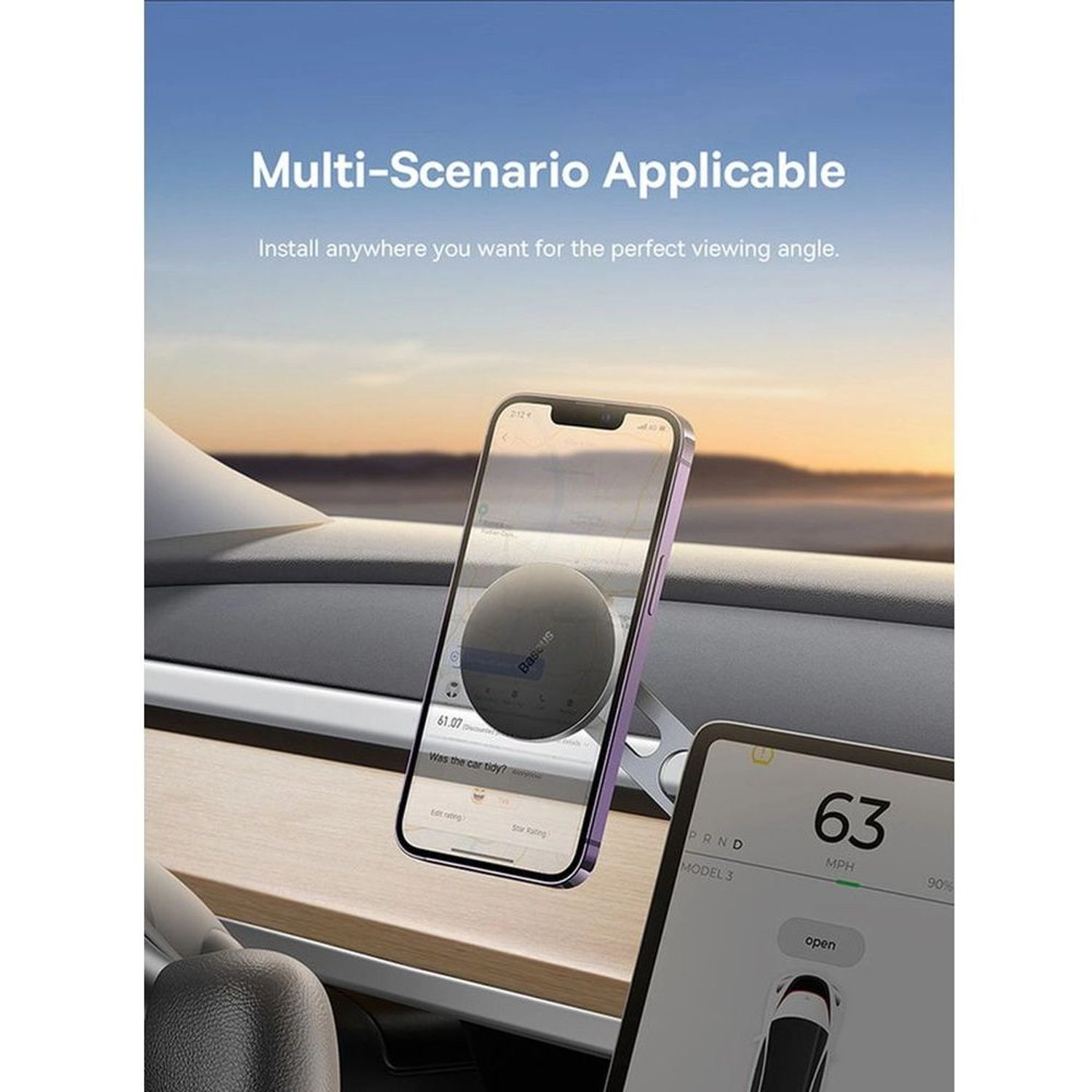 T-Space Series Magnetic Car Mount