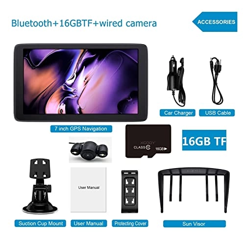 GPS Navigator 4589032750 - 7 inch 256MB+8GB 49 countries